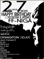 Happy Birthday FF NIGA